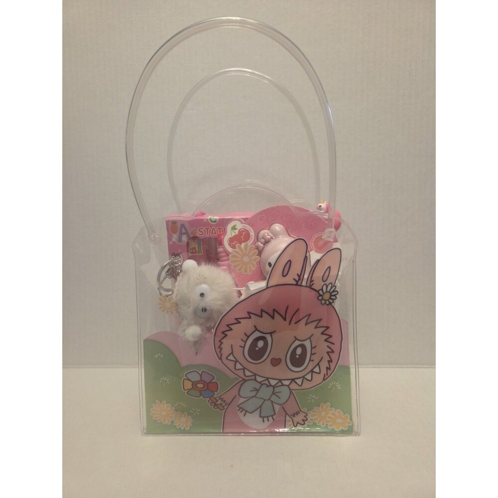 8 piece girls gift bag set . Good for Easter, just add candy.